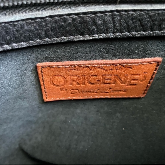 Origenes by David Luna Large Leather Shoulder Bag - Picture 11 of 12